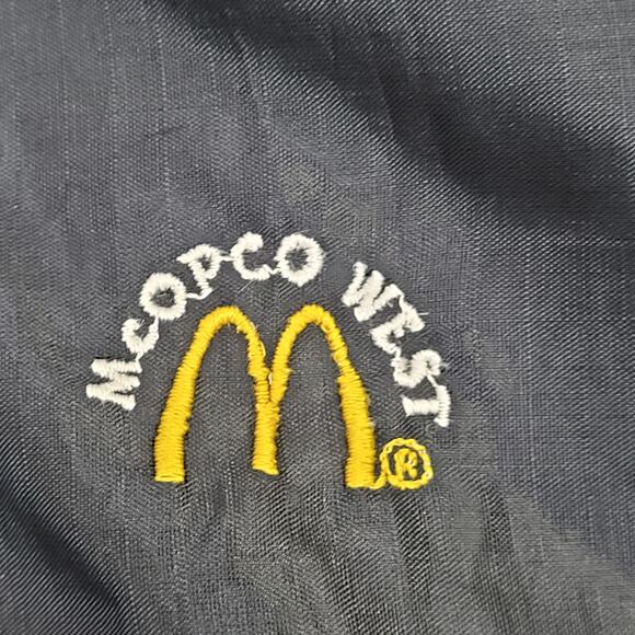 Vintage King-Louie Bomber Jacket L 25x26 Baggy McDonalds - Picture 9 of 13